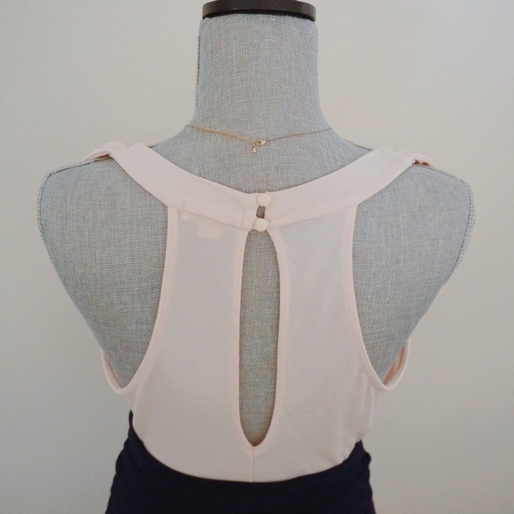 Chic Baby Pink Ruffled Tank Top - Picture 4 of 8